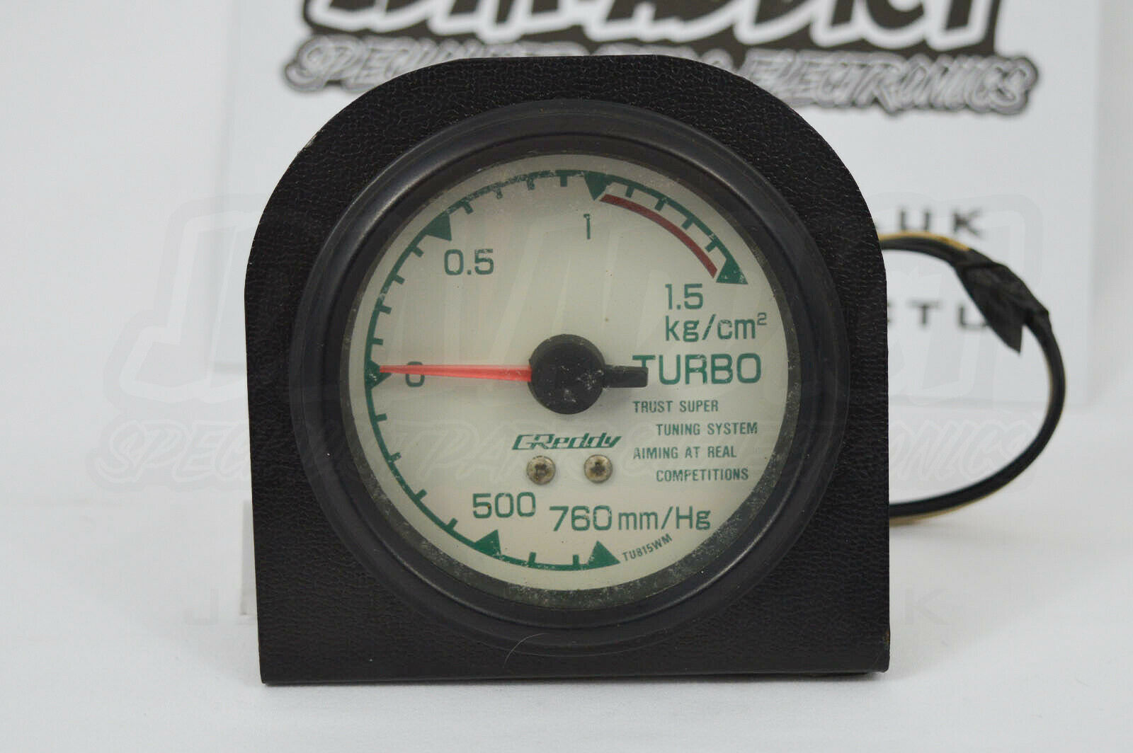 GReddy 80mm Mechanical Boost Gauge Turbo Rare JDM Vintage Skyline Supra ...